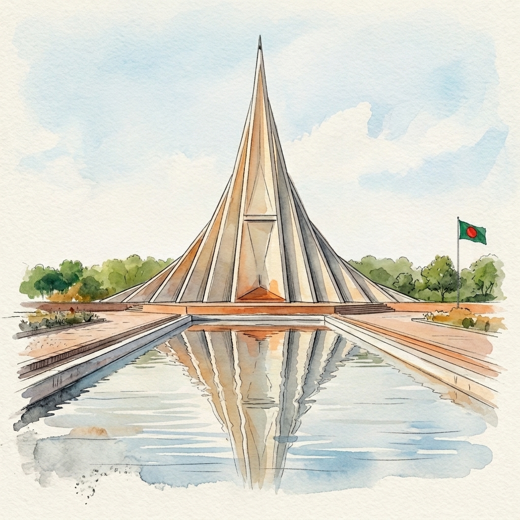 National Martyrs Memorial of Bangladesh (Jatiyo Smritishoudho)