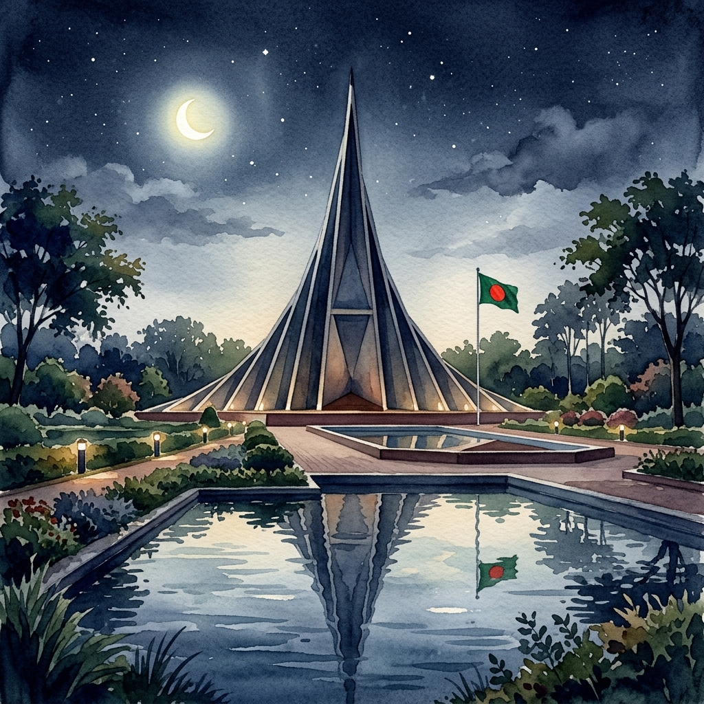 National Martyrs Memorial of Bangladesh (Jatiyo Smritishoudho)