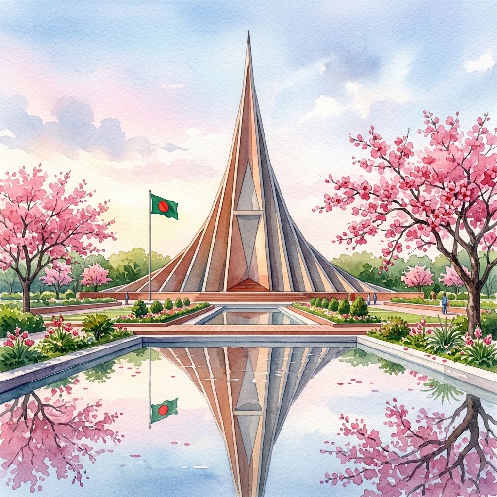National Martyrs Memorial of Bangladesh (Jatiyo Smritishoudho)