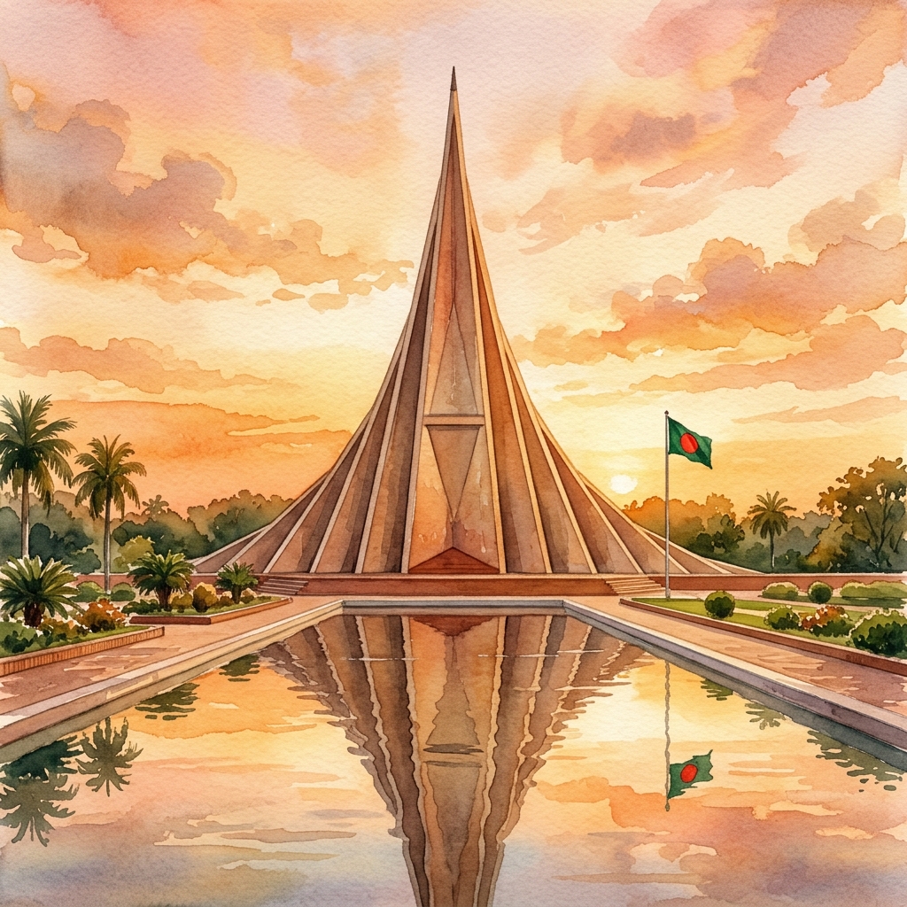 National Martyrs Memorial of Bangladesh (Jatiyo Smritishoudho)